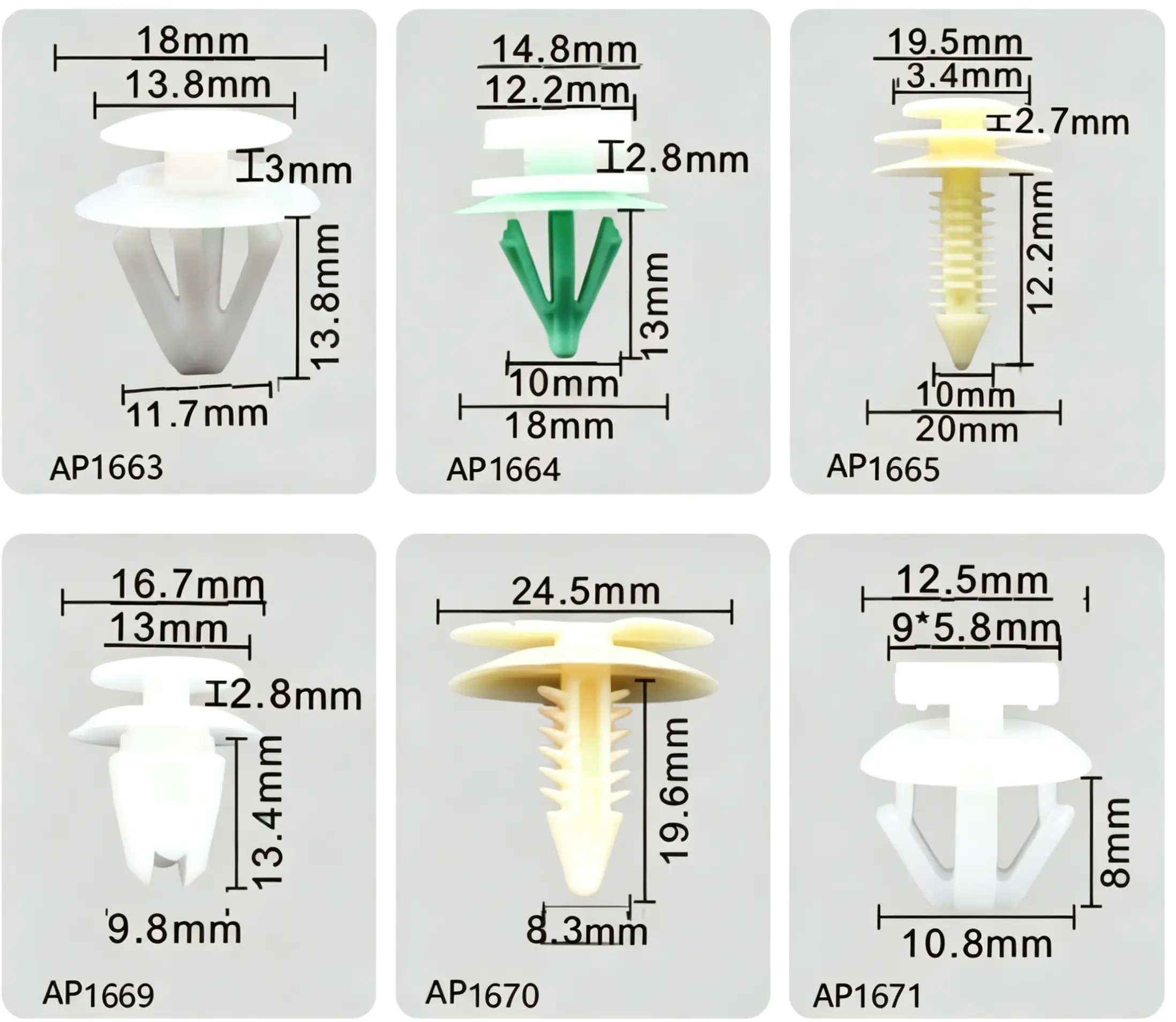 Door Trim Panel Clip