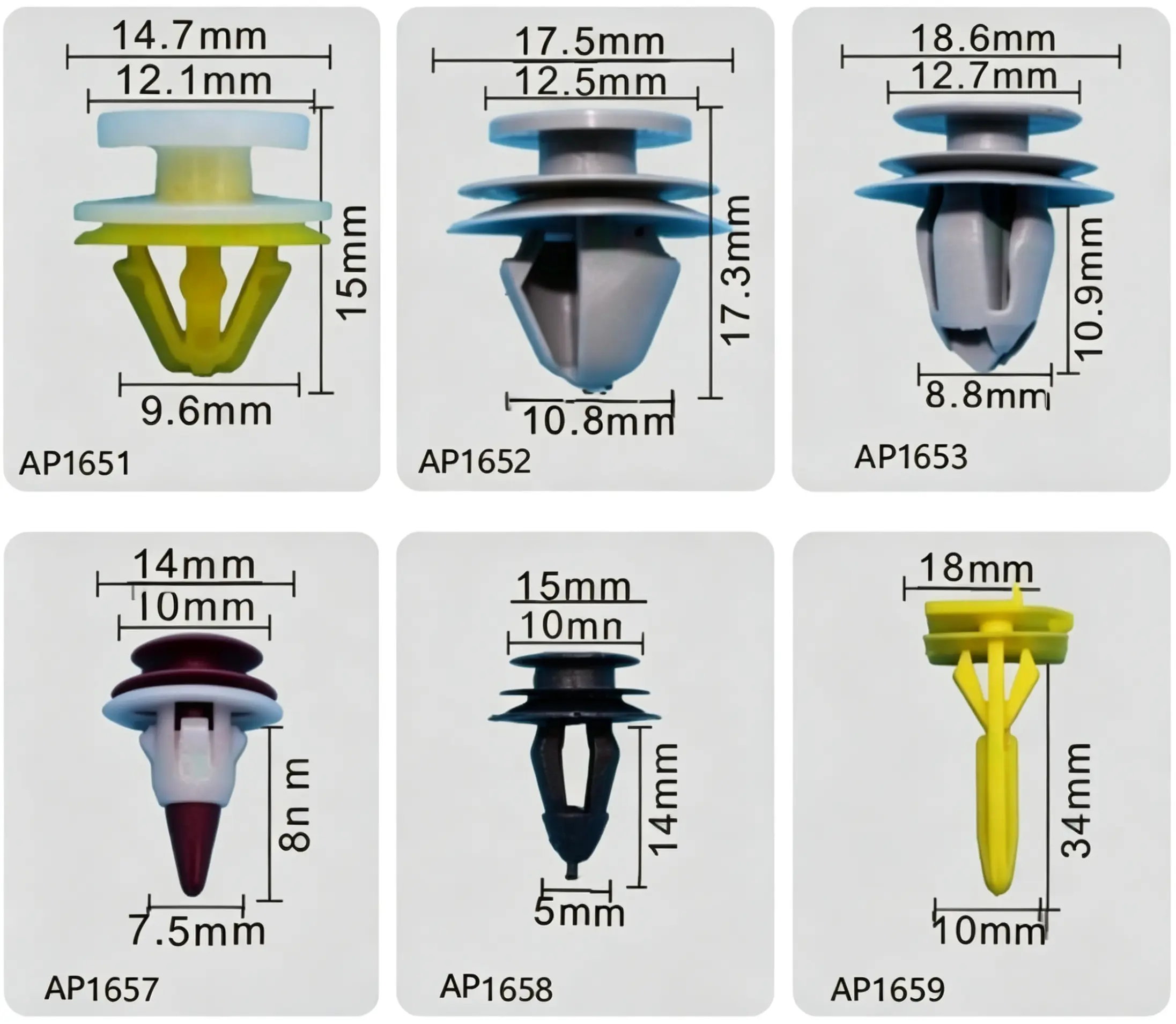 Door Trim Panel Clip