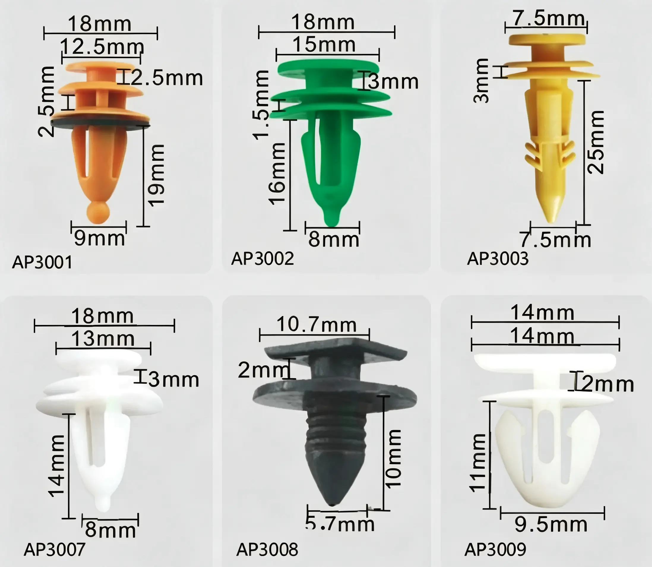 Door Trim Panel Clip