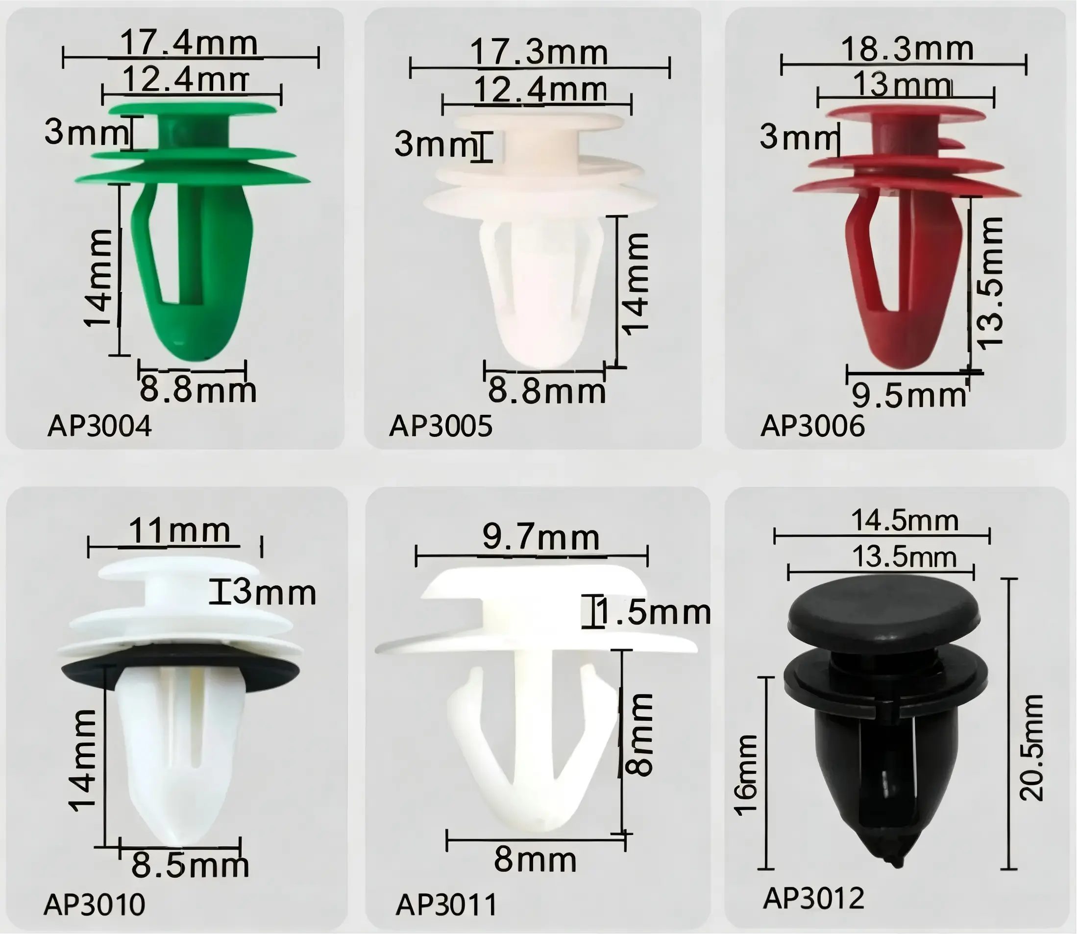 Door Trim Panel Clip