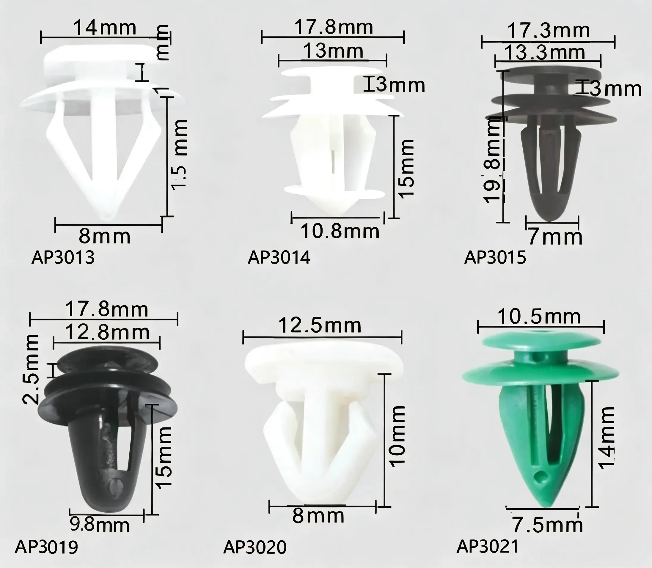 Door Trim Panel Clip