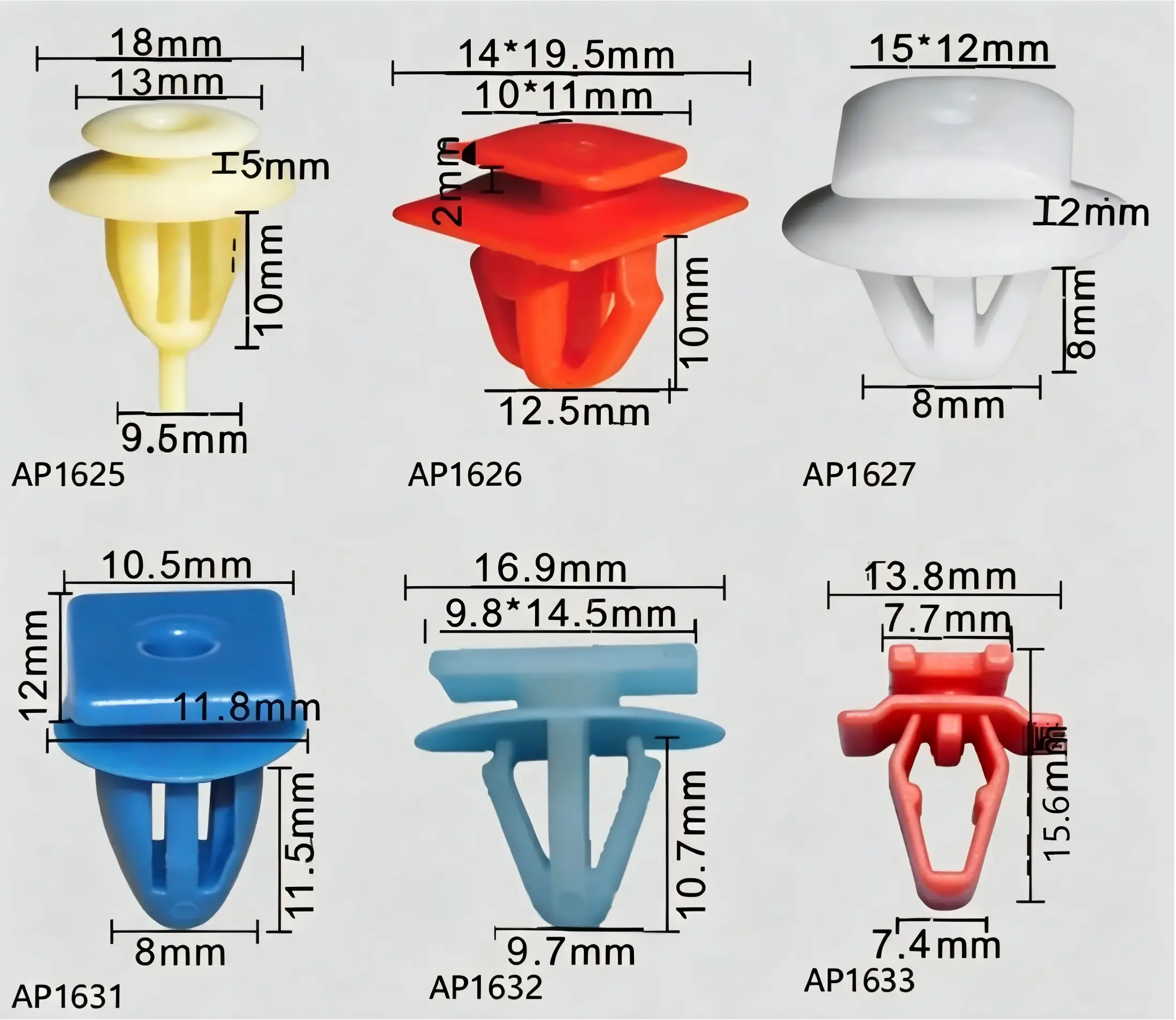 Door Trim Panel Clip