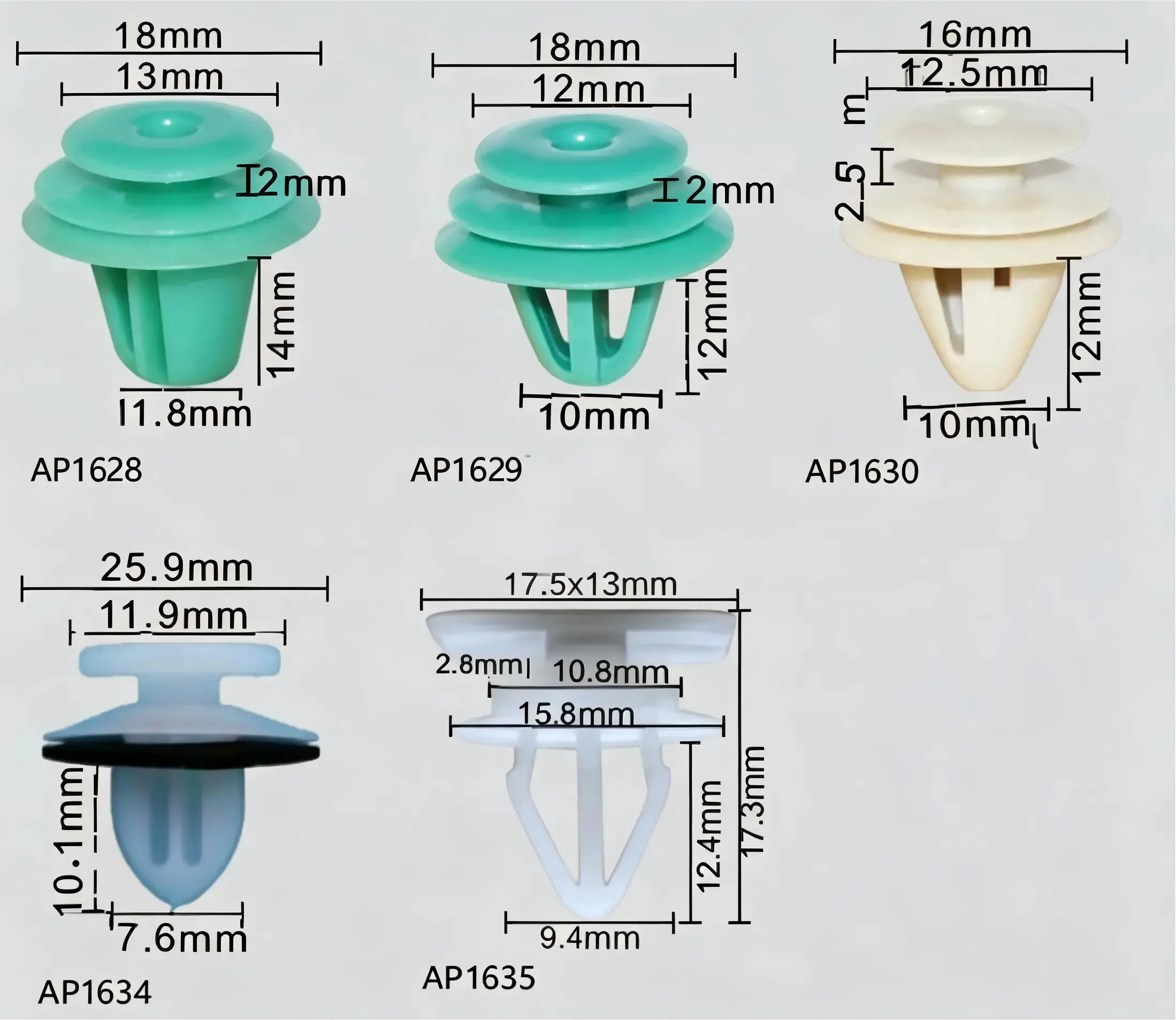 Door Trim Panel Clip
