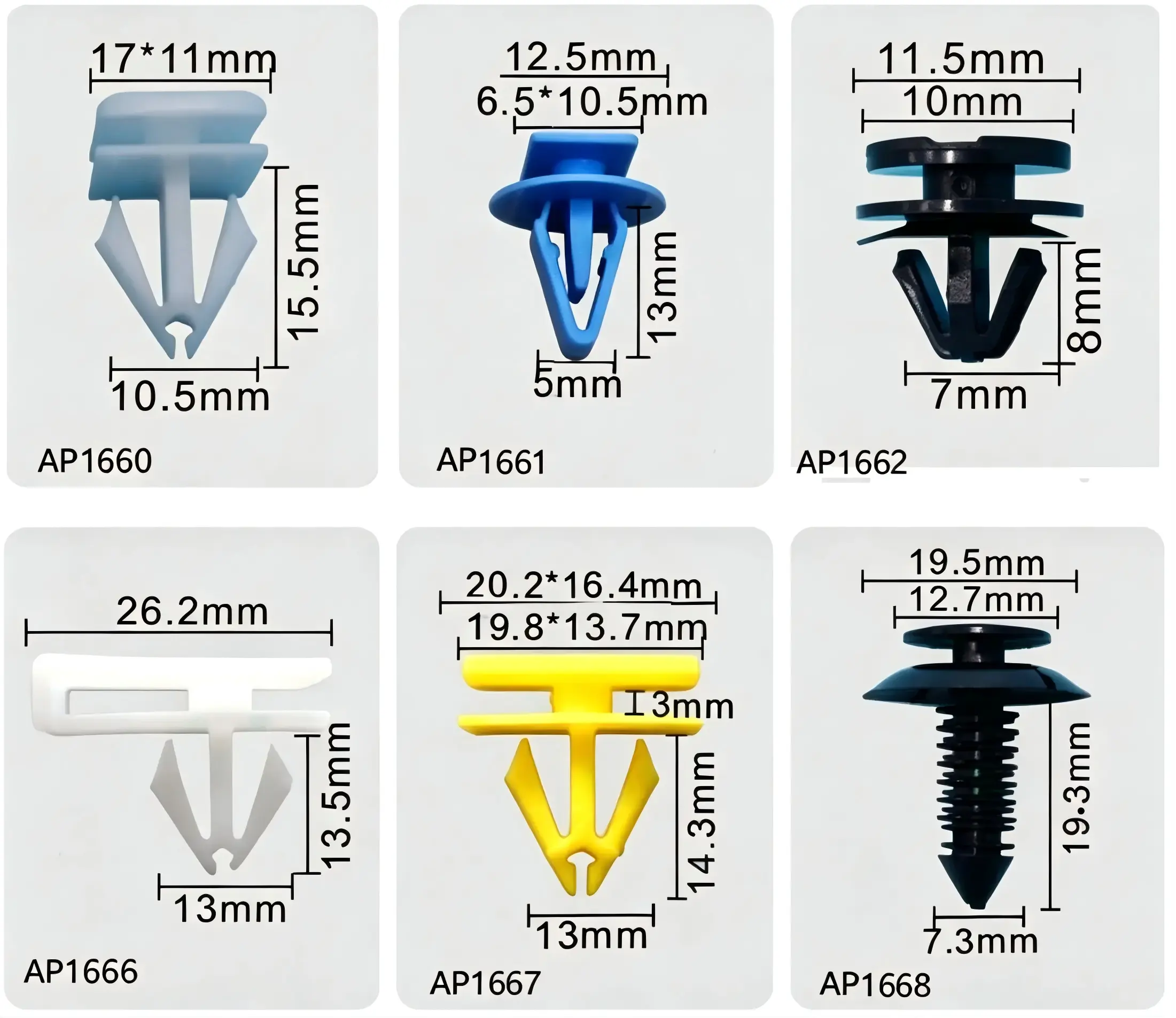 Door Trim Panel Clip